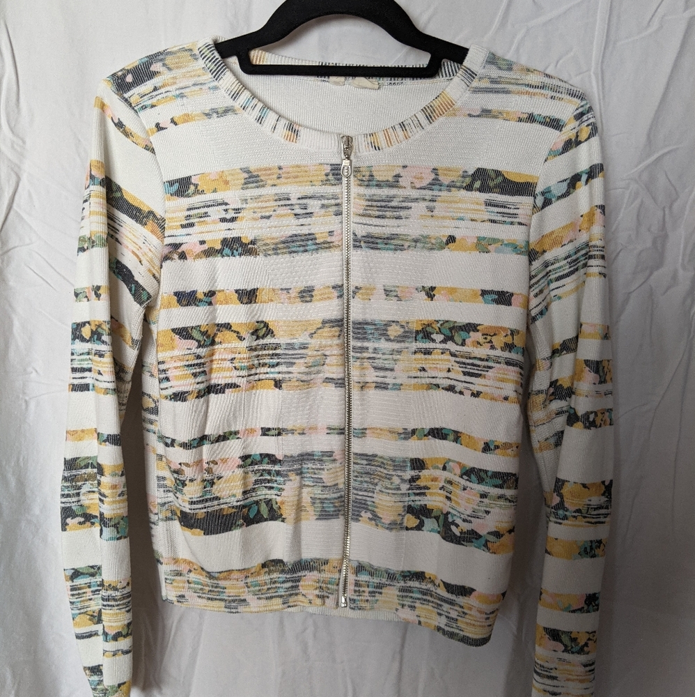 Moth zip up cardigan from Anthropologie